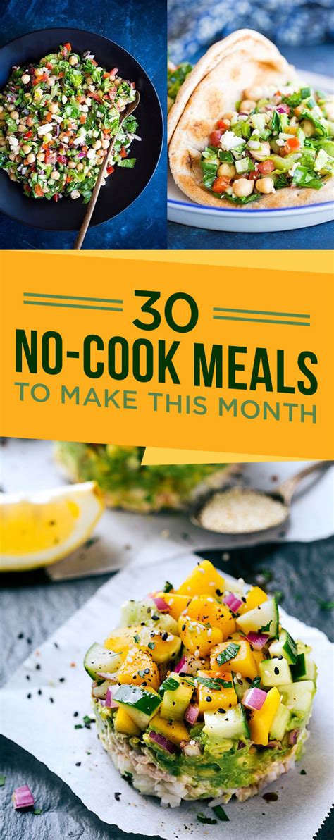 Instead of plowing through uninspired lunches for yet another week, try mixing up your midday meal routine. 30 Cool And Easy Dinners To Make Every Night In June