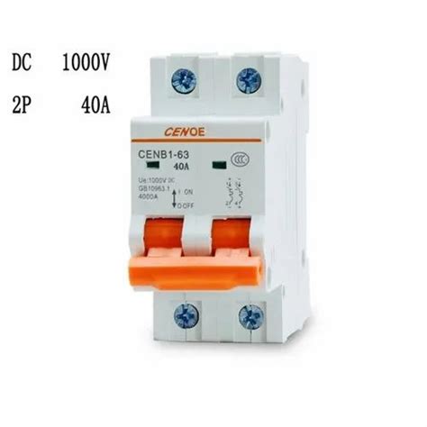 40a 2p 1000v Solar Dc Mcb At Rs 1100piece Dc Mcb For Solar In Pune