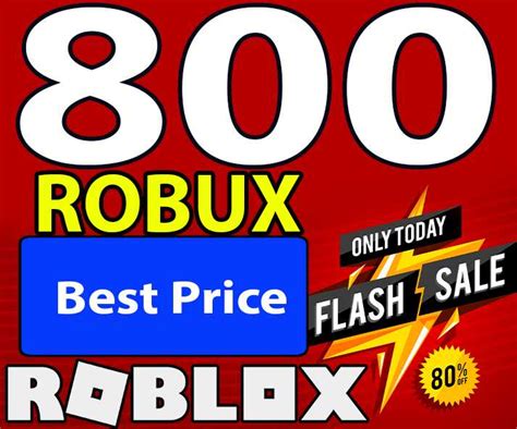 800 Robux Roblox