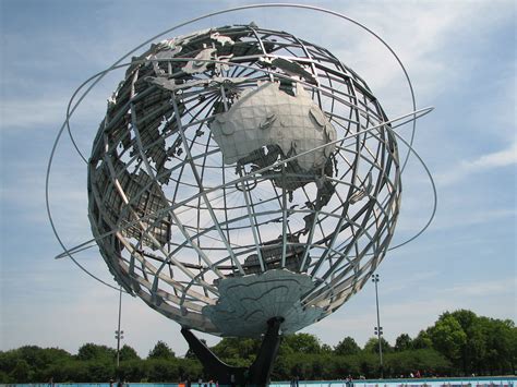 Unisphere The Unisphere Is A 12 Story High Spherical Stai Flickr