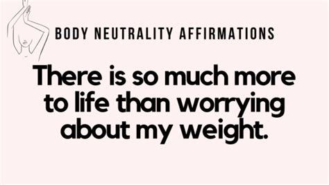 Best 50 Body Neutrality Affirmations Body Image Resources