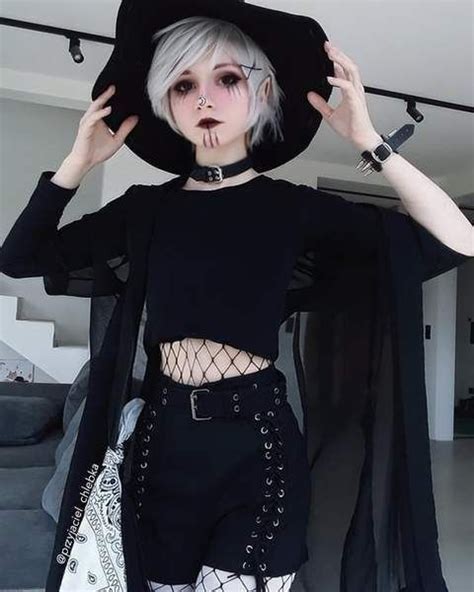 Cute Goth Outfits Grunge Outfits Girl Outfits Fashion Outfits