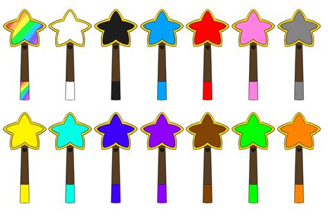 Magic Wands (The Rainbow Enchantresses) by DeeCourtney3 on DeviantArt