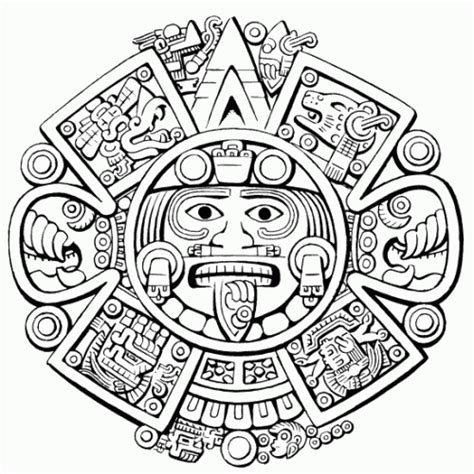 Image Result For Azteque Dessin Aztec Tattoo Mayan Tattoos Aztec