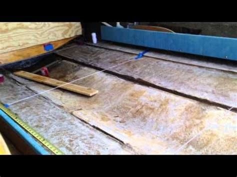 Try these cheap plywood flooring ideas that will only cost you a little over $100. How to: Remove a Boat Floor - YouTube | Flooring, Boat ...