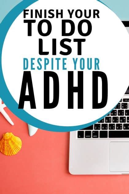 Adhd How To Master That To Do List Little Miss Lionheart