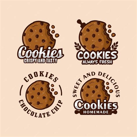 Premium Vector Cookies Vector Design Logo Collection
