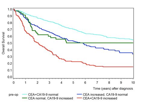 A Kaplan Meier Curves Showing Overall Survival For Patients With A