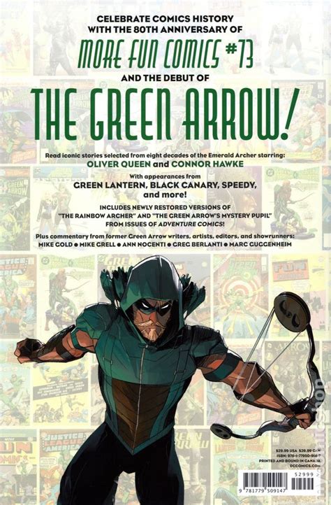 Green Arrow 80 Years Of The Emerald Archer Hc 2021 Dc The Deluxe