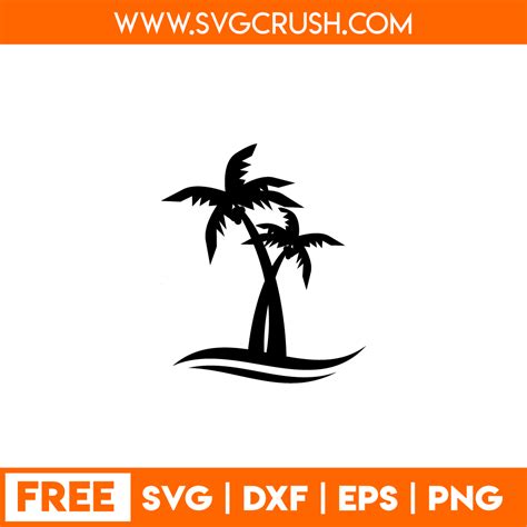 Free Svg Files For Cricut Palm Tree