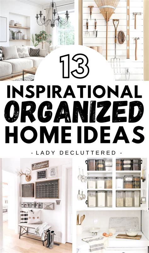 13 Of The Most Beautifully Organized Homes Lady Decluttered Home