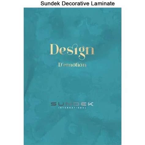 Sunmica 1 Mm Sundek Decorative Laminate For Furniture 8x4 At Rs 2100