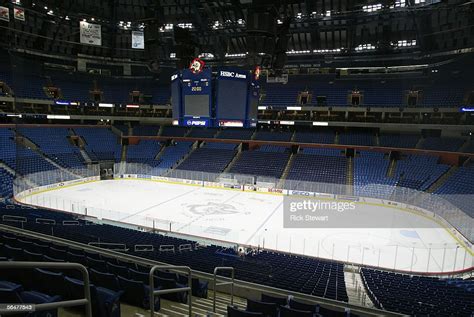 Interior View Of The Hsbc Arena Home Of The Buffalo Sabres Taken On
