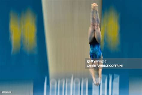 Russias Yulia Koltunova Competes In The Womens 10m Platform During