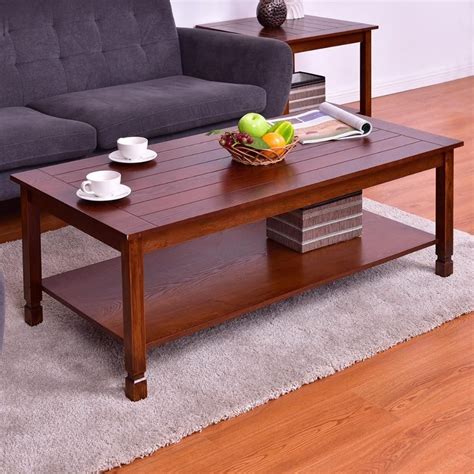The Elegance Of A Rectangular Coffee Table Wood Coffee Table Decor