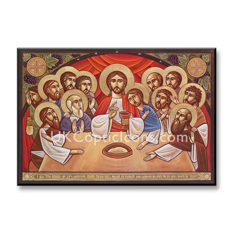 Last Supper 5 Uk Coptic Icons