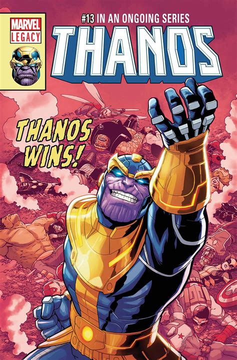 Thanos 13 Burrows Cover Fresh Comics