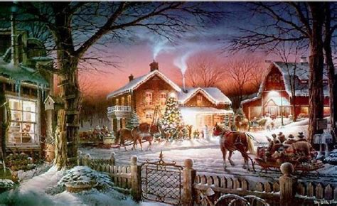 555 Best Images About Country Christmas Scenes On Pinterest