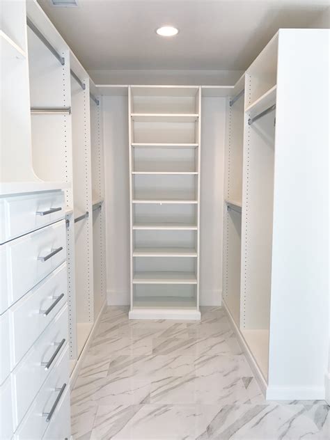 Simply Done White And Marble Custom Master Closet Heaven Simply Organized