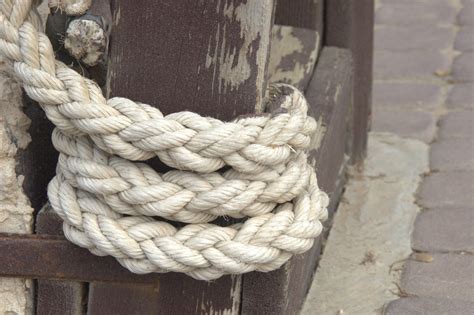 Close Up Of Rope On Pier Free Stock Photo Public Domain Pictures