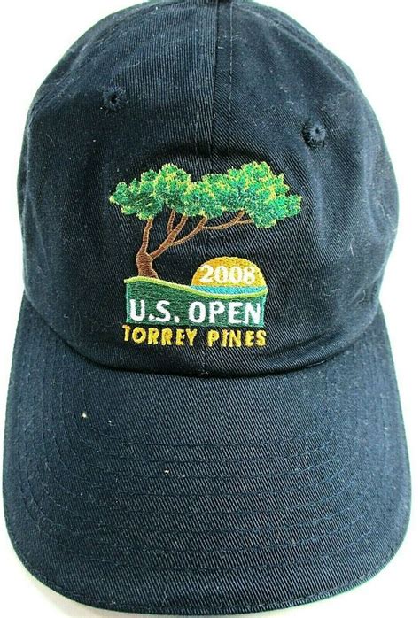In 2008, tiger woods outdueled rocco mediate in an epic monday playoff. Torrey Pines Cap 2008 US Open US Open Golf USGA Member Navy Blue One Size Fits #PGA | Us open ...