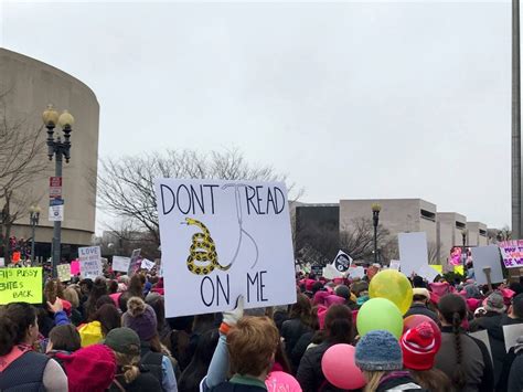 these are the best signs we saw at the women s march on washington washingtonian dc