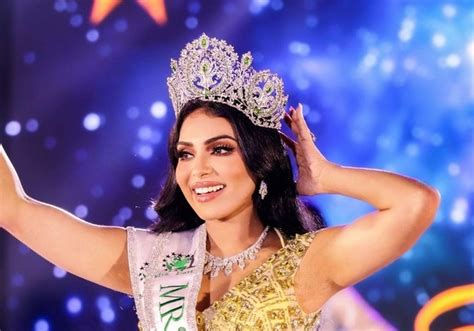 Dubai Based Debanjali Kamstra Crowned Mrs Earth 2023 Arab News