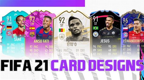 Create your own fifa 21 ultimate team squad with our squad builder and find player stats using our player database. FIFA 21 Ultimate Team - ALL Card Designs in FUT 21 ...