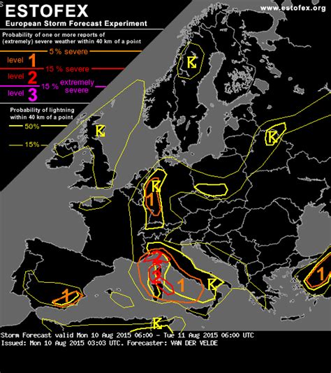 European Storm And Convective Discussion ﻿ Storms And Severe Weather