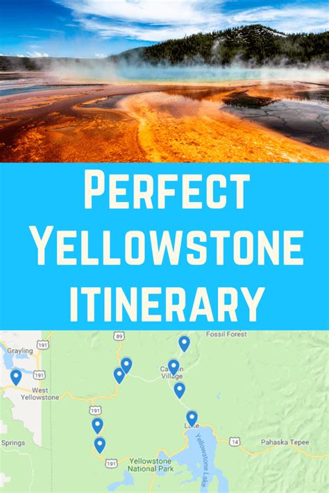 Yellowstone Nationalpark Yellowstone Vacation Visit Yellowstone