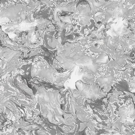 Muriva Silver Marble Metallic Effect Embossed Wallpaper Diy At Bandq