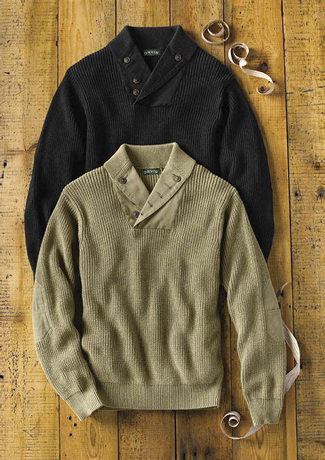 Merino Wool Mechanics Sweater Sweaters Half Cardigan Men Sweater
