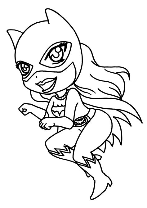 Catwoman Coloring Pages To Download And Print For Free