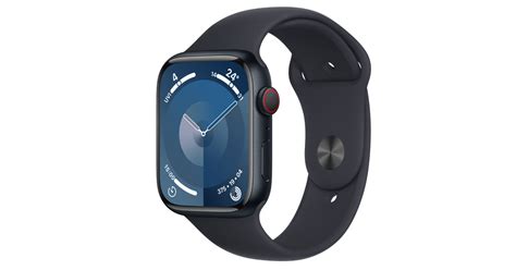 Buy Apple Watch Series 9 Gps Cellular 45mm Midnight Aluminium Case