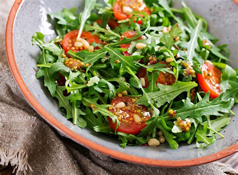 Rucola Tomaten Salat Gemüsehof Steiger