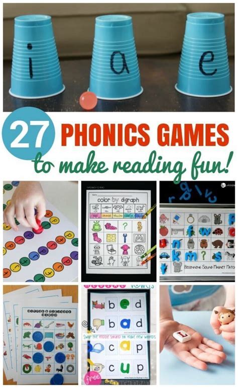 Phonics Games That Make Learning To Read Fun Playdough To Plato Learning Phonics Phonics