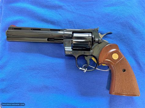 Colt Python 357 Magnum Revolver With 6 Barrel