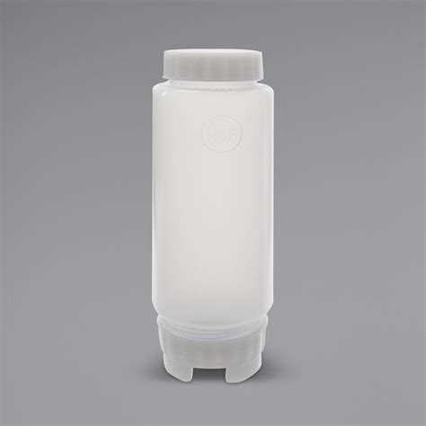 Fifo Innovations 12 Oz Clear Double Wide Mouth Squeeze Bottle With