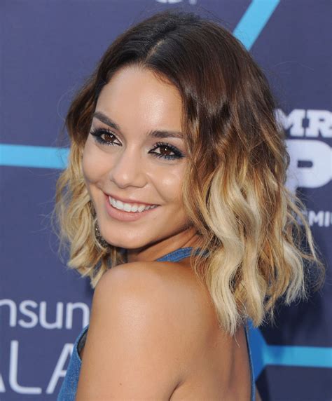 vanessa hudgens hair has reached its perfect texture length color everything glamour
