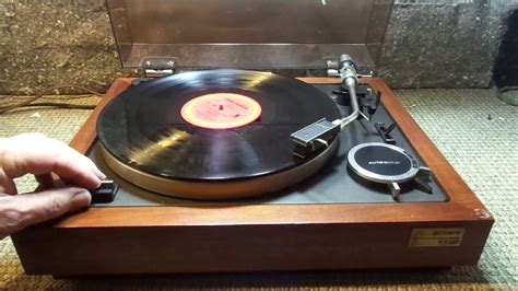 Demo Of Vintage Sony 5520 Turntable For Sale Youtube