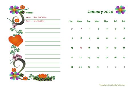 2024 Free Monthly Printable Calendar Free Printable Templates