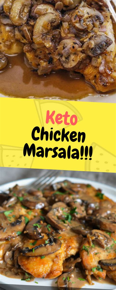 It's a delicious italian dish your family will in a flat baking dish, stir together flour, salt, black pepper and oregano. Keto Chicken Marsala | Chicken cutlet recipes baked ...