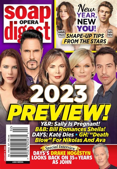 Soap Opera Digest January Magazine Get Your Digital Subscription