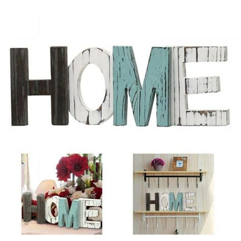 Big Clearance Rustic Wood Home Sign Decor Home Decor Word Signs