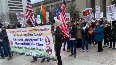 Nashville Demonstrators Protest New Indian Citizenship Law