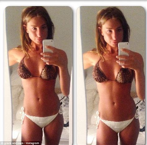 Grace Andrews Looks Super Svelte And Tanned As She Snaps Bikini Selfies In Dubai Daily Mail Online