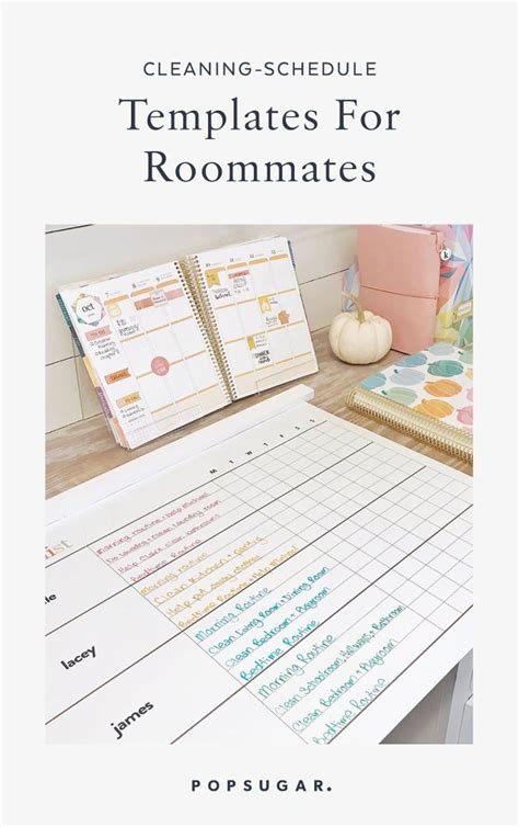 A signed roommate agreement perhaps? 21 Cleaning-Schedule Templates Perfect For Roommates ...
