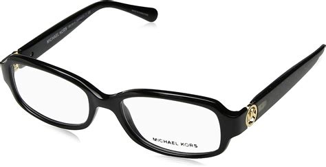michael kors tabitha v glasses in black glitter mk8016 3099 52 52 clear amazon ca clothing