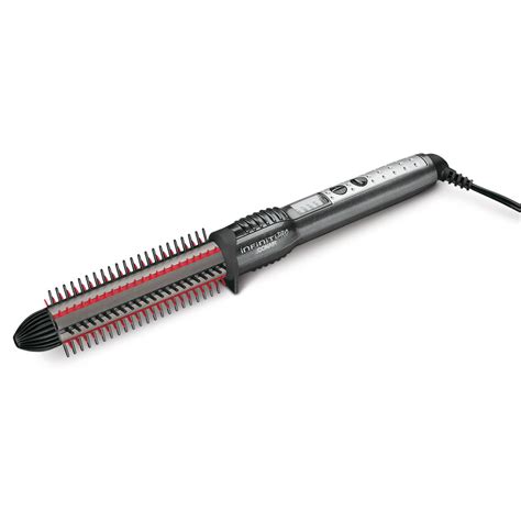 The Fine And Short Hair Curling Brush - Hammacher Schlemmer