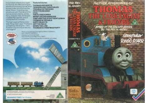 Further Adventures Of Thomas The Tank Engine And Friends 1984 On